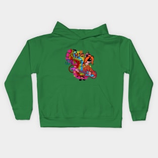 Cosmic Baby Floyd pepper muppets Kids Hoodie